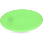 Outdoor paws silicone dog frisbee glow in the dark 17. 5 cm
