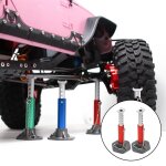 Outil de rparation de cric mtallique 1:10 rc, 2 pices / ensemble, adapt au modle de voiture scx10 ...