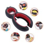 Ouvre - bouteille rotatif multifonction 6 en 1, outils de plein air, camping, pince a bocal, canette ...