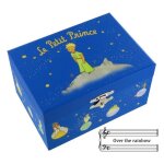Over the rainbow - bote a musique / coffret musical / bote a bijoux musicale en bois avec le petit ...