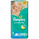 Pack 28 couches pampers active baby dry taille 5 junior (11 - 18 - kg) Pack 28 couches pampers active baby dry taille 5 junior (11 - 18 - kg)