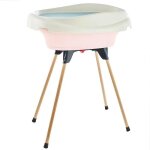 Pack plan a langer et baignoire - thermobaby - vasco - rose poudré - 2 en 1 Pack plan a langer et baignoire - thermobaby - vasco - rose poudré - 2 en 1