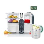 Pack robot nutribaby + blanc + contenant isy inox - babymoov