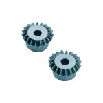 Paire de pignons coniques acier module 1 modelcraft 19 dents - reely