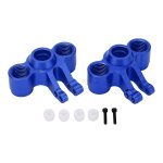 Paire supports essieu avant arri�re rc alliage aluminium - traxxas e revo vxl 1 / 16 bleu