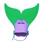 Palmes de natation rglables pour enfants, queue de pied de plonge pour les sports aquatiques
