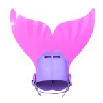 Palmes de sirne pour enfants, en silicone, pour pieds de plonge, queue de baleine, accessoires d'quipement ...