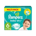 Pampers baby - dry taille 6 175 couches (13 - 18 kg) Pampers baby - dry taille 6 175 couches (13 - 18 kg)