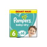 Pampers baby - dry taille 6. 68 couches Pampers baby - dry taille 6. 68 couches