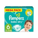 Pampers baby - dry taille 6 87 couches (13 - 18 kg)