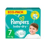 Pampers baby - dry taille 7 123 couches Pampers baby - dry taille 7 123 couches