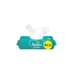 Pampers lingettes bebe freshclean - lot de 4 x 52 lingettes - 208 lingettes