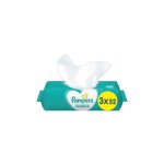 Pampers lingettes bebe sensitive - lot de 3 x 52 lingettes - 156 lingettes
