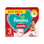 Pampers pants taille 3 baby - dry couches - culottes 126 couches (6 - 11 kg)
