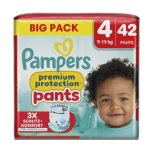 Pampers premium protection pants couches - culottes taille 4 - 42 pi�ces