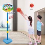 Panier de basket - ball pour bébé, ensemble de jouets de sport d'interaction parent - enfant, apprentissage ... Panier de basket - ball pour bébé, ensemble de jouets de sport d'interaction parent - enfant, apprentissage ...