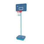 Panier de basketball swingball toutes surfaces mtal bleu - rouge - orange