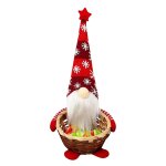 Panier a bonbons en forme de rudolph pour arbre de no�l, sans visage, poup�e, cadeau pour la maison, ...