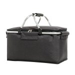 Panier a provisions pliable pour 2 a 8 personnes, sac isotherme de camping, conservation de la chaleur, ...
