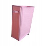 Panier de rangement panier a roulettes panier a linge pour chambre d'enfant rose Panier de rangement panier a roulettes panier a linge pour chambre d'enfant rose