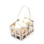 Panier a ¿ufs blancs pour maison de poupée 1:6 1:12, décor de meubles de cuisine miniature, jouets pour ... Panier a ¿ufs blancs pour maison de poupée 1:6 1:12, décor de meubles de cuisine miniature, jouets pour ...