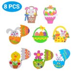 Panier a ¿ufs en forme de lapin, bricolage artisanaux pour décoration, pour la chambre des enfants, ... Panier a ¿ufs en forme de lapin, bricolage artisanaux pour décoration, pour la chambre des enfants, ...
