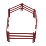 Panneau de cl�ture de ferme, accessoires durables pour enfants, bricolage educatif, 20 pi�ces