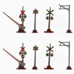 Panneau de signalisation de circulation pour la construction de table de sable, 16 pi�ces, type al�atoire ...