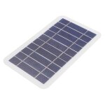 Panneau solaire usb haute puissance 5v, etanche, pour l'extrieur, randonne, camping, batterie portable, ...