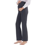 Pantalon de maternit confortable pantalon de yoga dcontract a jambe large avec panneau de ventre supplment ...