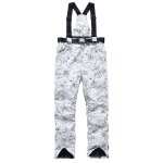 Pantalon de neige femme pantalon de ski impermable sports d'hiver en plein air
