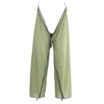 Pantalon de pluie imperméable en nylon léger antidérapant réglable multifonctionnel imperméable cyan Pantalon de pluie imperméable en nylon léger antidérapant réglable multifonctionnel imperméable cyan
