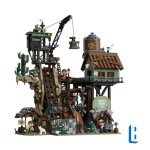 Pantasy - western la mine de l'ouest - jeu de construction en brique