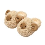 Pantoufles d'hiver en coton pour bb, pantoufles de mouton mignonnes pour enfants, chaussures d'intrieur ...