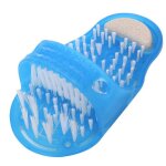 Pantoufles de massage pour enlever la peau morte, epurateur de pieds, chaussure de bain avec brosse, ...
