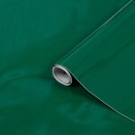 Papier adhsif pour meuble uni - colore laque emeraude - film autocollant dcoratif rouleau vinyle - ...