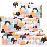 Papier cadeau pour chats - 6 feuilles de papier cadeau d'anniversaire pour elle - kitten - emballage ... Papier cadeau pour chats - 6 feuilles de papier cadeau d'anniversaire pour elle - kitten - emballage ...