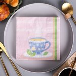 Papier serviette pour fête d'anniversaire d'enfant, 20 pièces / paquet, tea time tasse a café dessert, ... Papier serviette pour fête d'anniversaire d'enfant, 20 pièces / paquet, tea time tasse a café dessert, ...