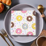 Papier serviette pour fête d'anniversaire d'enfant, 20 pièces / paquet, tea time tasse a café dessert, ... Papier serviette pour fête d'anniversaire d'enfant, 20 pièces / paquet, tea time tasse a café dessert, ...
