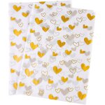 Papier de soie 20x28inch pour cadeaux, 30 feuilles de papier de soie dor, papier d'emballage pour les ...