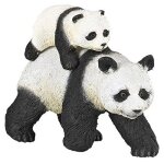 Papo - 50071 - figurine - animaux - panda et son bb