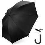 Parapluie parasol poussette universal 50 + uv parapluie de protection solaire pour b�b� et nourrisson ...