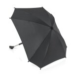 Parasol rglable avec protection solaire uv 50 + , pour poussettes, noir, reer shinesafe black 84151
