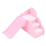 Parc d'attraction a glissière pour meubles de poupée, aire de jeux rose pour enfants, accessoires de ... Parc d'attraction a glissière pour meubles de poupée, aire de jeux rose pour enfants, accessoires de ...