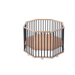 Parc b�b� octogonal basile hybride anthracite 104x104x68