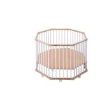 Parc b�b� octogonal basile hybride blanc 104x104x68