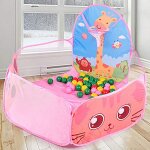 Parc portable pliable pour bb, tente de jeu, piscine a balles, pour l'extrieur et l'intrieur, cadeaux ...