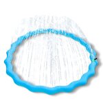 Parc de pulvrisation d'eau pour enfants, cercle gonflable en plastique pvc, accessoires pour bbs, ...