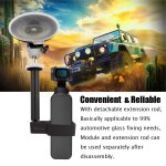 Pare - brise du v�hicule ventouse support voiture 1 / 4 support de fixation pour pocket dji osmo drone ...