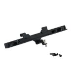 Pare - choc arrire en mtal avec crochet de remorque et mini trous de montage de feu arrire pour chenille ...